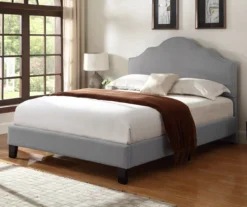 Lombard Light Gray Queen Upholstered Bed -Northlight Outlet Home Store 810507931 7