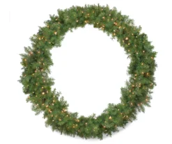48" Northern Pine Light-Up Wreath