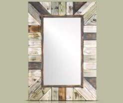Rustic Plank Farmhouse Mirror -Northlight Outlet Home Store 810509323 4
