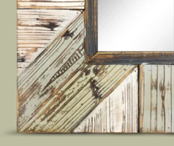 Rustic Plank Farmhouse Mirror -Northlight Outlet Home Store 810509323 5