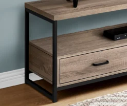48" Dark Taupe 2-Drawer TV Stand -Northlight Outlet Home Store 810512921 4