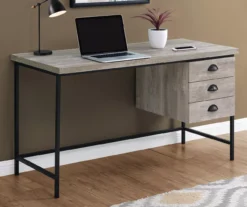 Monarch Reclaimed 3-Drawer Computer Desk -Northlight Outlet Home Store 810512956 1
