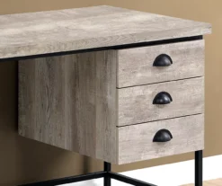 Monarch Reclaimed 3-Drawer Computer Desk -Northlight Outlet Home Store 810512956 4