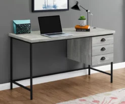 Monarch Reclaimed 3-Drawer Computer Desk -Northlight Outlet Home Store 810512957 1