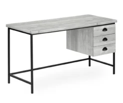 Monarch Reclaimed 3-Drawer Computer Desk -Northlight Outlet Home Store 810512957 2