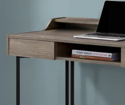 Monarch Office Desk With Riser -Northlight Outlet Home Store 810512967 4