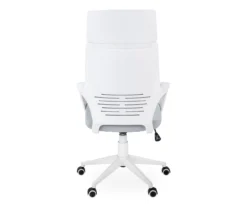 White & Gray Executive Office Chair -Northlight Outlet Home Store 810512972 6