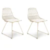 Vivi Metal Dining Chairs, 2-Pack