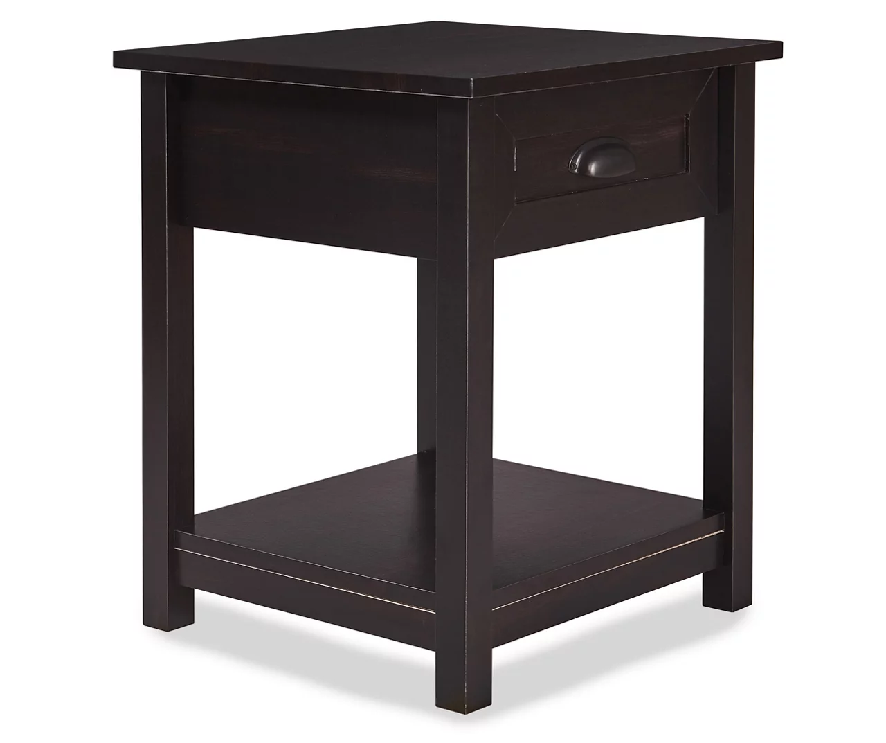 Baily Black Nightstand 2 Baily Black Nightstand - Image 2
