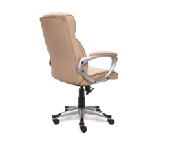 Fawn Tan Linen Executive Office Chair -Northlight Outlet Home Store 810513549 6