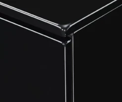 Black Hudson 2-Drawer Wood Nightstand -Northlight Outlet Home Store 810513557 14