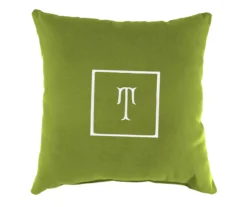 "T" Monogram Indoor/Outdoor Throw Pillow -Northlight Outlet Home Store 810522308