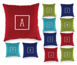 "T" Monogram Indoor/Outdoor Throw Pillow -Northlight Outlet Home Store 810522320 810522325 810522328 810522333 810522341 810522209 810522302 810522304 81052 qeg8TxWvGq