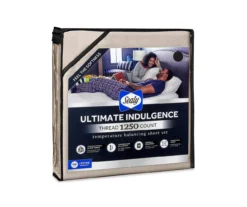 Sealy Ultimate Indulgence 1250-Thread Count Sheet Set 34 Sealy Ultimate Indulgence 1250-Thread Count Sheet Set -Northlight Outlet Home Store 810522592 1