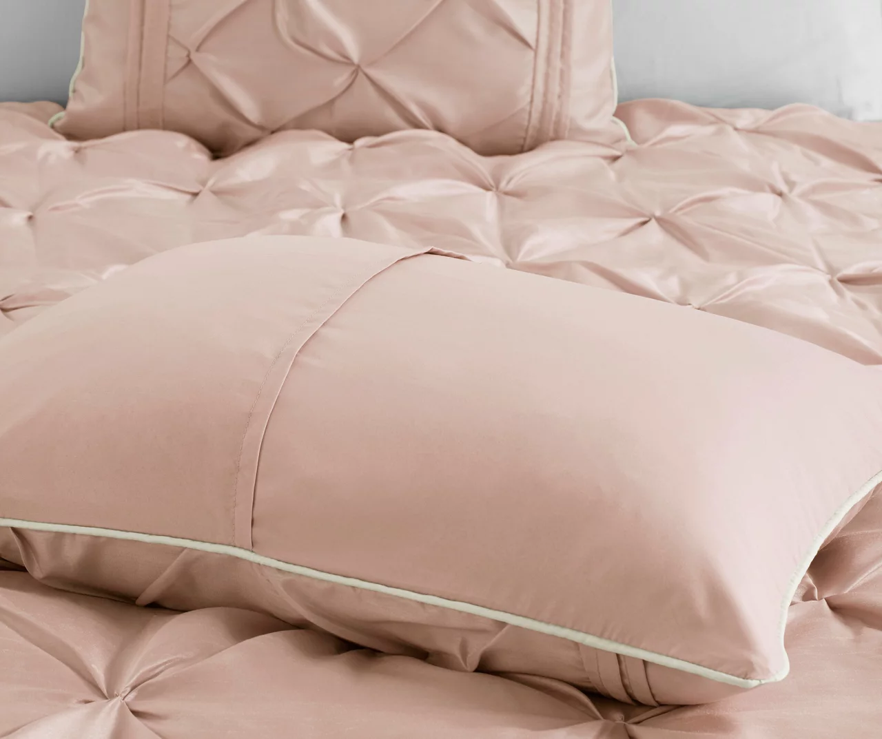 Piedmont Blush Tufted Queen 7-Piece Comforter Set 6 Piedmont Blush Tufted Queen 7-Piece Comforter Set - Image 6