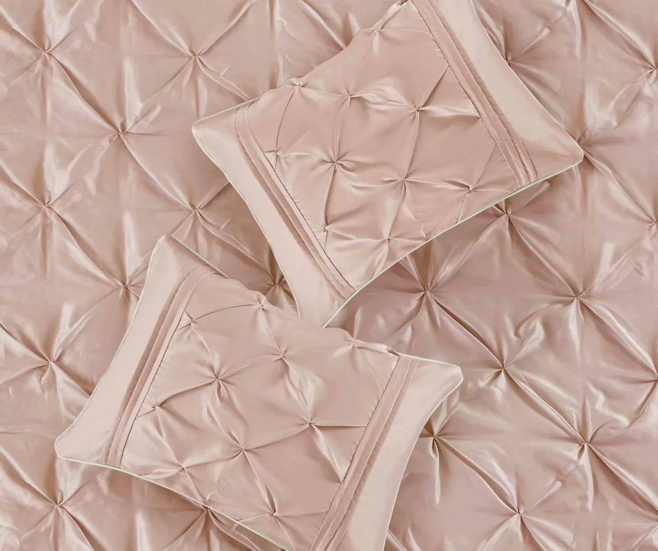 Piedmont Blush Tufted Queen 7-Piece Comforter Set 7 Piedmont Blush Tufted Queen 7-Piece Comforter Set - Image 7