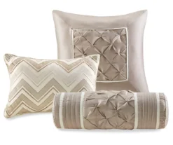 Piedmont Ivory Tufted King 7-Piece Comforter Set 23 Piedmont Ivory Tufted King 7-Piece Comforter Set -Northlight Outlet Home Store 810523166 810523170 810523231 10