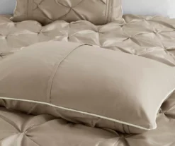 Piedmont Taupe Tufted Queen 7-Piece Comforter Set 18 Piedmont Taupe Tufted Queen 7-Piece Comforter Set -Northlight Outlet Home Store 810523167 810523171 810523232 5