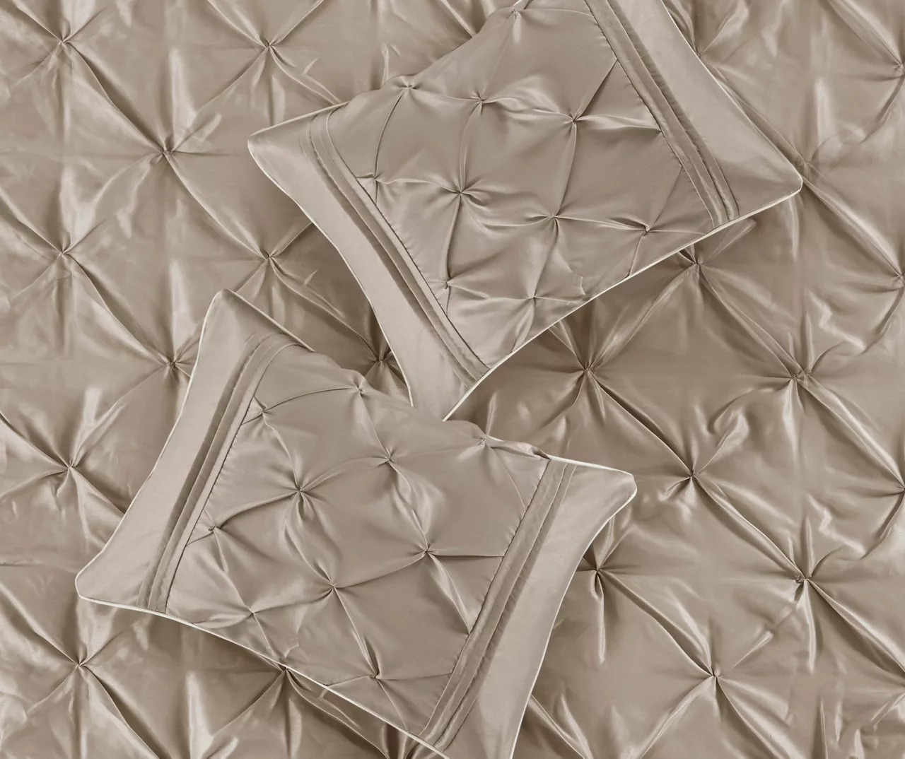 Piedmont Taupe Tufted Queen 7-Piece Comforter Set 7 Piedmont Taupe Tufted Queen 7-Piece Comforter Set - Image 7