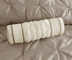 Piedmont Taupe Tufted Queen 7-Piece Comforter Set 21 Piedmont Taupe Tufted Queen 7-Piece Comforter Set -Northlight Outlet Home Store 810523167 810523171 810523232 8