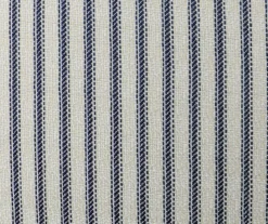 Navy Blue Tick Stripe 4-Piece Reversible Deluxe Outdoor Chair Cushions Set -Northlight Outlet Home Store 810525547 9