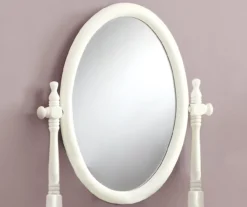 Antique White 2-Piece Mirror Vanity Set -Northlight Outlet Home Store 810527351 3