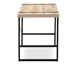 Natural Wood Look Thick Panel Computer Desk 13 Natural Wood Look Thick Panel Computer Desk -Northlight Outlet Home Store 810533411 6