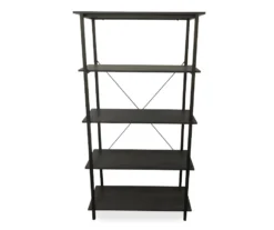 Real Living Rustic 5-Shelf Bookcase 21 Real Living Rustic 5-Shelf Bookcase -Northlight Outlet Home Store 810534675 1