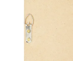 Gray Wire Double-Bin Mail Wall Organizer -Northlight Outlet Home Store 810535796 810535795 3 1