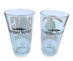 National Lampoon's Christmas Vacation 3-Piece Pint Glass & Ice Cube Tray Set -Northlight Outlet Home Store 810536872 3