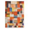 My Magic Carpet Patchwork Washable Area Rug, (5' X 7')