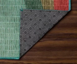 My Magic Carpet Cove Green Washable Area Rug -Northlight Outlet Home Store 810537763 3