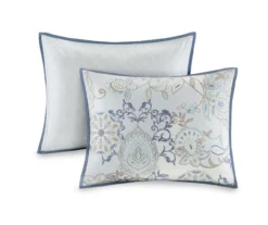 Lian Blue Reversible Duvet Cover Set -Northlight Outlet Home Store 810538031 810538032 4