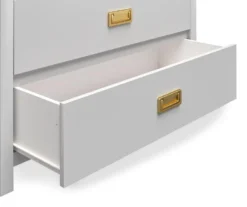 Monarch Hill Haven Dove Gray 3-Drawer Dresser -Northlight Outlet Home Store 810538227 6