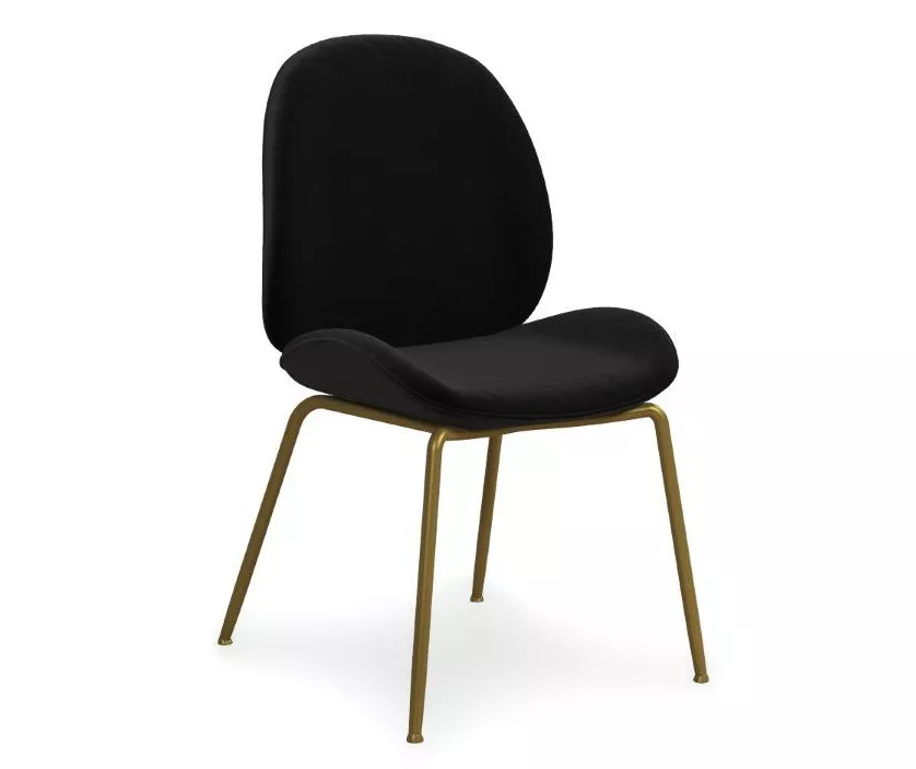 CosmoLiving Astor Velvet Dining Chair 1 CosmoLiving Astor Velvet Dining Chair