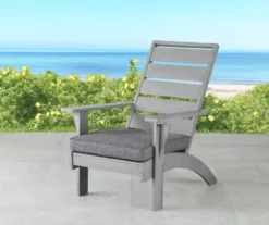 Sea Grove Gray Cushioned Patio Chair -Northlight Outlet Home Store 810541597 10