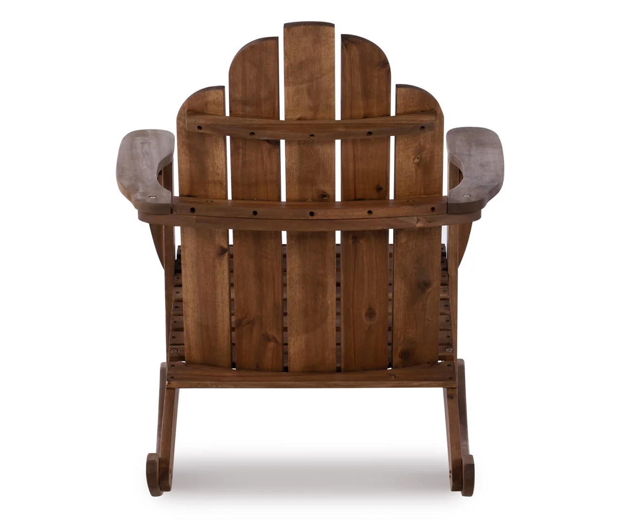Flint Acorn Wood Patio Adirondack Rocking Chair 10 Flint Acorn Wood Patio Adirondack Rocking Chair - Image 10