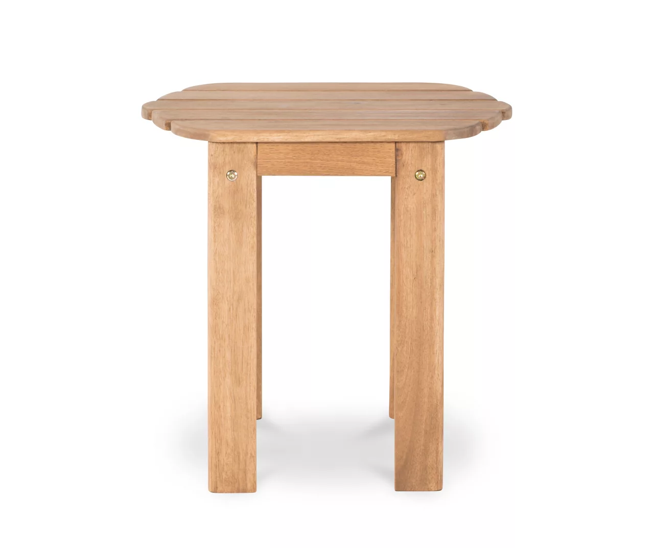 Flint Acorn Wood Patio Adirondack End Table 2 Flint Acorn Wood Patio Adirondack End Table - Image 2