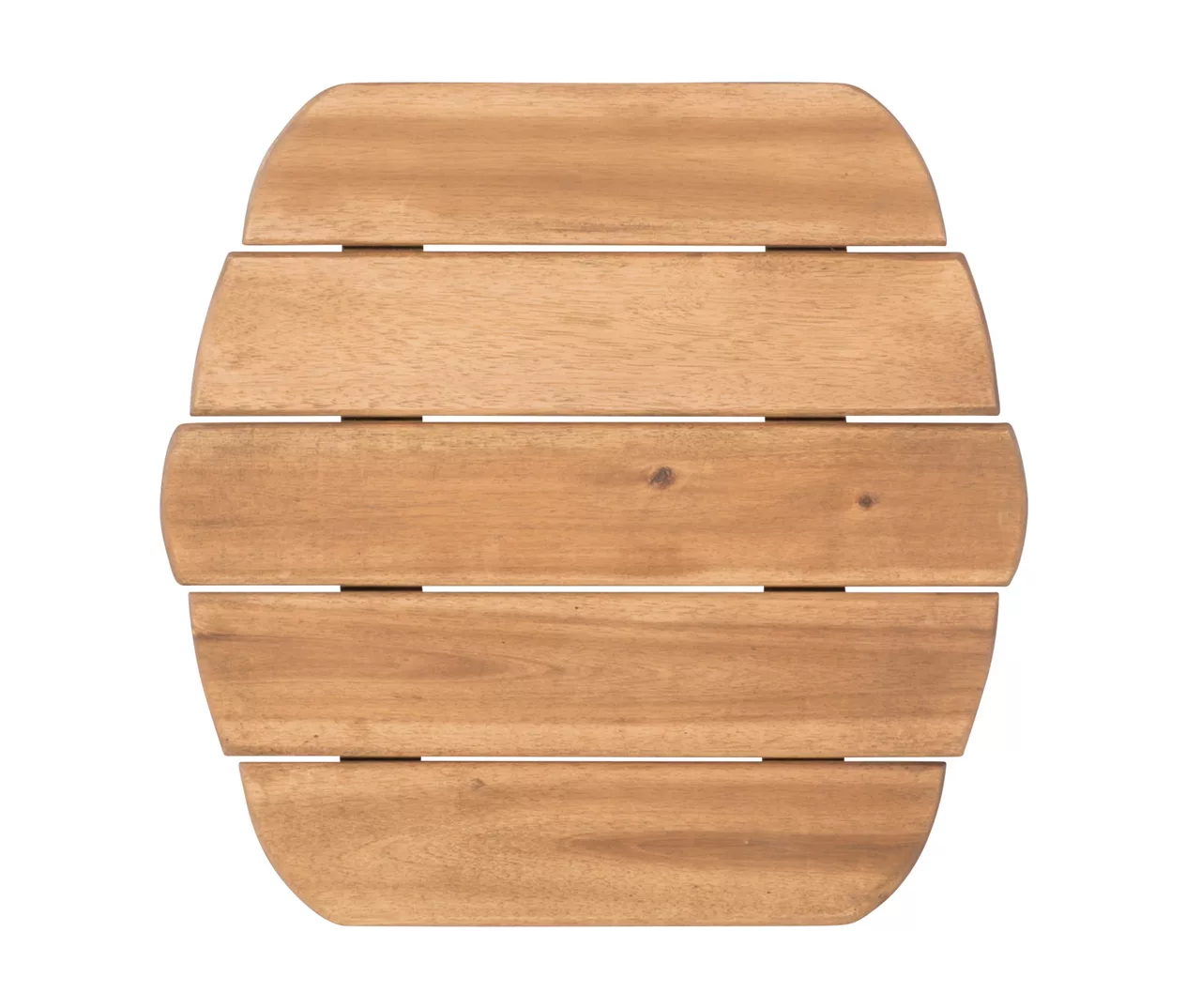 Flint Acorn Wood Patio Adirondack End Table 4 Flint Acorn Wood Patio Adirondack End Table - Image 4