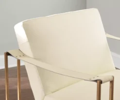 Kleemore Ostrich Embossed Leather Accent Chair -Northlight Outlet Home Store 810542293 4