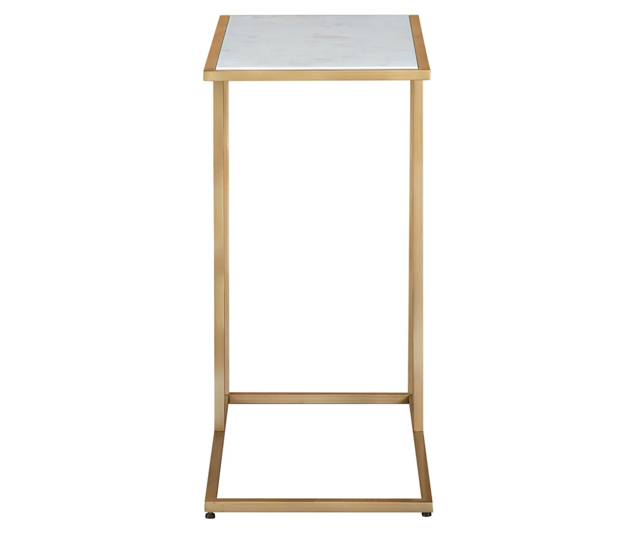 Lanport White Marble C Side Table 3 Lanport White Marble C Side Table - Image 3