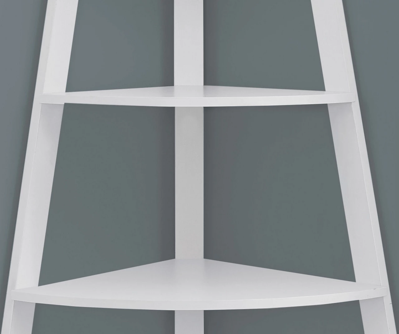 Monarch 4-Shelf Etagere Corner Bookcase 8 Monarch 4-Shelf Etagere Corner Bookcase - Image 8