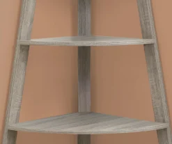 Monarch 4-Shelf Etagere Corner Bookcase 22 Monarch 4-Shelf Etagere Corner Bookcase -Northlight Outlet Home Store 810542452 3