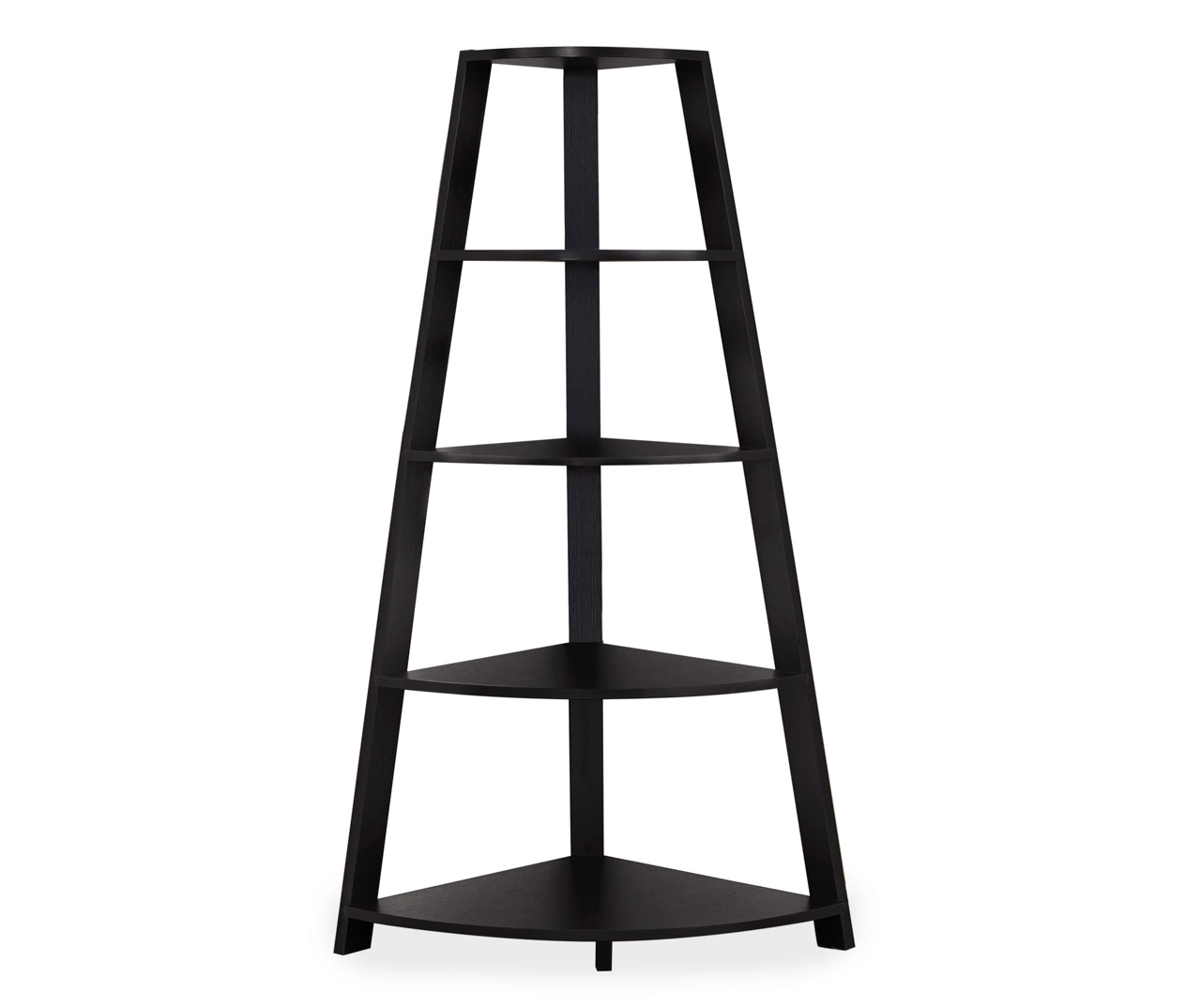 Monarch 4-Shelf Etagere Corner Bookcase 1 Monarch 4-Shelf Etagere Corner Bookcase