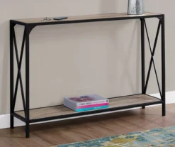 Monarch Metal X-Shaped Console Table -Northlight Outlet Home Store 810542457 1