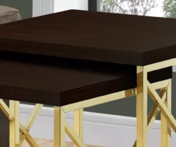 Monarch 2-Piece Nesting Accent Table Set -Northlight Outlet Home Store 810542486 3