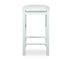 Bay Faux Leather & Wood Counter Stools, 2-Pack -Northlight Outlet Home Store 810543048 3