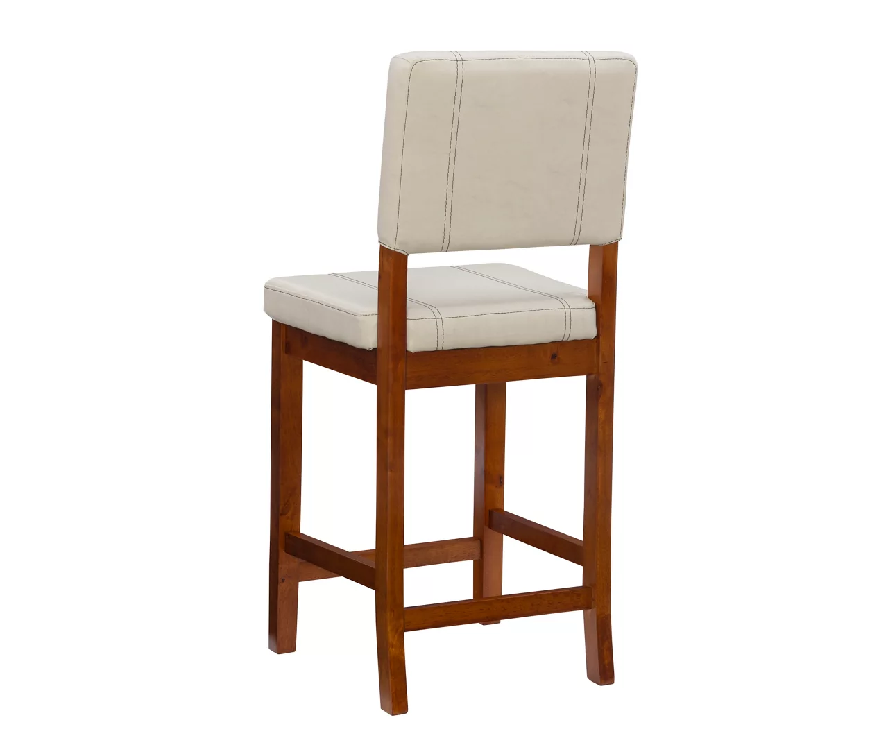 Jackson Cream Upholstered Wood Counter Stool 10 Jackson Cream Upholstered Wood Counter Stool - Image 10