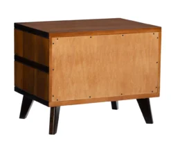 Manhattan Walnut 2-Drawer Mid-Century Wood Nightstand -Northlight Outlet Home Store 810543109 A2 4