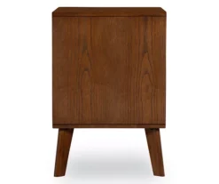 Shay Walnut 2-Drawer Wood Nightstand 6 Shay Walnut 2-Drawer Wood Nightstand -Northlight Outlet Home Store 810543116 4